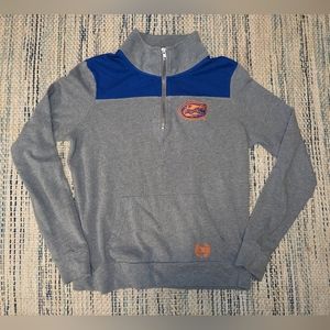 Women's Victoria's Secret Pink 5th & Ocean UF Florida Gators 1/4 Zip Pullover XS